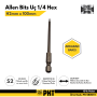 PHT Allen Bits Uç Uzun Boy Hex 2mm X 100mm plt280072 ( 10 Adet )