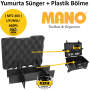 Mano 460PL Yumurta Sünger + Plastik Bölme (MTC 460 Takım Çantası Uyumlu)
