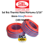 Sel İkiz Thermo Hava Hortumu 5/16" 8mm Mavi/Kırmızı (100 Metre)