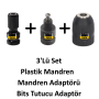PHT Somun Sökme 1/2 Matkap Plastik Mandren Seti 3 Parça plt28000100