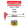 Cerpa X-Plus T Allen Uzun 4mm 1008 15 4050