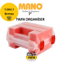 Mano 7" Twın Organiser T-ORG-7 ( Kırmızı )