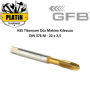 GFB M22x2,5mm Titanyum Düz Makina Kılavuzu (371/C)