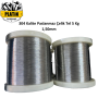 304 Kalite Paslanmaz Çelik Tel 1,50mm ( Yumuşak Parlak ) 5 Kg