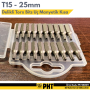 PHT Delikli Torx Bits Uç Kısa T15x25mm plt280011