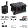 Specta Hard Case SPC-1530  Büyük Boy Tekerlekli 