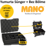 Mano 460P Yumurta Sünger + Bez Bölme (MTC 460 Takım Çantası Uyumlu)