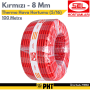 Sel Thermo Hava Hortumu 8 Mm (5/16) Kırmızı-(100 Metre)