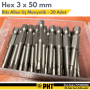 PHT Allen Bits Uç Hex 3mm X 50mm ( 30 Adet ) PLT2800808