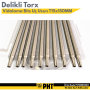 Torx Uzun Delikli Torx T15*150MM S2 Çelik Vidalama Bits Uç
