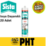 Sista Kırmızı Silikon Isıya Dayanıklı 310 Ml 20-li Paket 