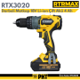 Rtrmax Akülü Darbeli Matkap 18v 2 Amper Çift Akülü Lithium-ion