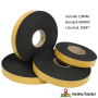 Yapışkanlı Epdm Sünger Şerit 10x60 MM ( 10 Metre ) 1060EPDM