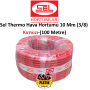 Sel Thermo Hava Hortumu 10 Mm (3/8) Kırmızı-(100 Metre)