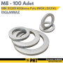 PHT DIN 25201 Paslanmaz Kilitleme Pulu M8 ( 100 Adet ) 252018316