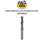 Karbür Matkap Ucu 10x43x89x10Tegrafi Hrc 48 Kaplamalı Tialn
