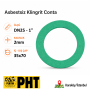 Yeşil Klingrit Conta DN25 - 1" 35x70x2mm PLT28002003