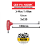 Cerpa X-Plus T Allen Uzun 3x150mm 1006 08 5831