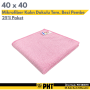 Ziron Mikrofiber Kalın Dokulu Tem. Bezi Pembe 40x40 ( 25 Adet ) plt280070