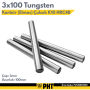 Tungsten Karbür Elmas Çubuk K10 Kalite 3mm x 100mm