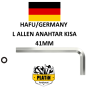 Hafu Kısa L Allen Anahtar 41mm 4004099