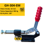 GH-304-EM Itmeli Çekmeli Geçiş Kelepçesi Düz Taban ve 42 mm Piston