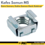 Kafes Somun M5 , Kare Somun, Kafes Somun Rack Kabinet ( 1000 Adet ) KS0005