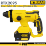 Rtrmax Rtx2095 X-lion Çift Akülü Elektropnömatik Kırıcı Delici 18v