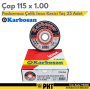 Karbosan 115x1 Paslanmaz Çelik İnox Kesici Taş 25 Adet 910380