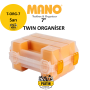 Mano 7" Twın Organiser T-ORG-7 ( Sarı )